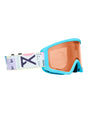 Anon Tracker Junior Low Bridge Fit Ski Goggles-Geoscope / Amber Lens-aussieskier.com
