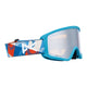 Anon Tracker Junior Ski Goggles-Patchwork Silver Amber Lens-aussieskier.com