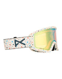Anon Tracker Junior Ski Goggles-Speckles / Gold Amber Lens-aussieskier.com