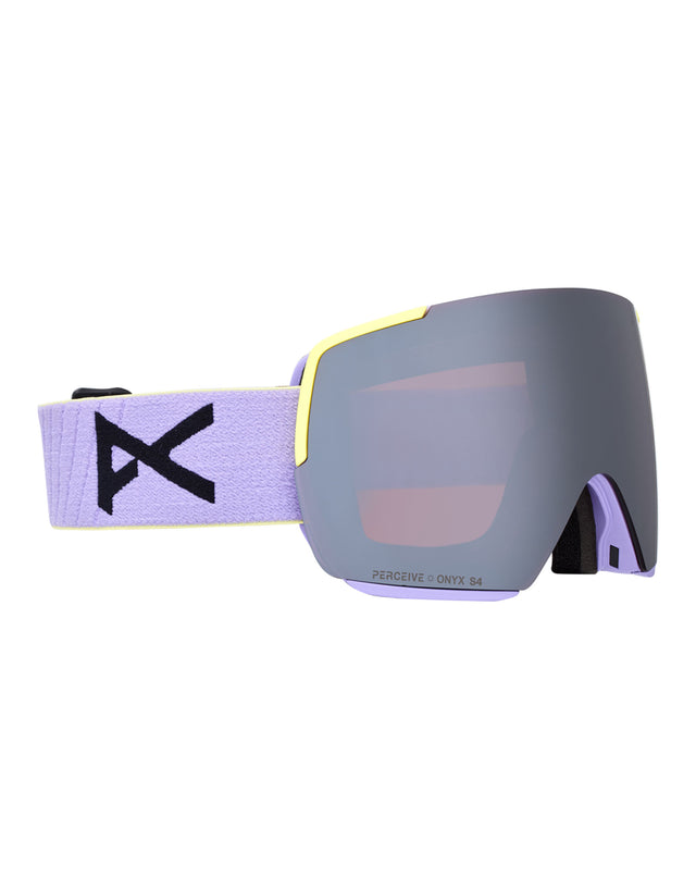 Anon M5S MFI Ski Goggles-Hyper Lilac / Perceive Onyx Lens + Perceive Violet Spare Lens-aussieskier.com