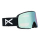 Anon M6 MFI Ski Goggles-Black / Perceive Blue Lens + Perceive Pink Spare Lens-aussieskier.com