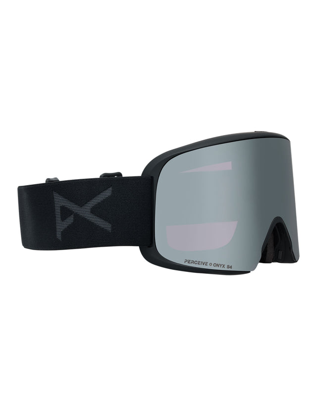 Anon M6 MFI Ski Goggles-Smoke / Perceive Onyx Lens + Perceive Violet Spare Lens-aussieskier.com