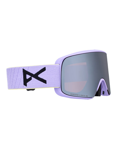 Anon M6s MFI Ski Goggles-Hyper Lilac / Perceive Onyx Lens + Perceive Violet Spare Lens-aussieskier.com