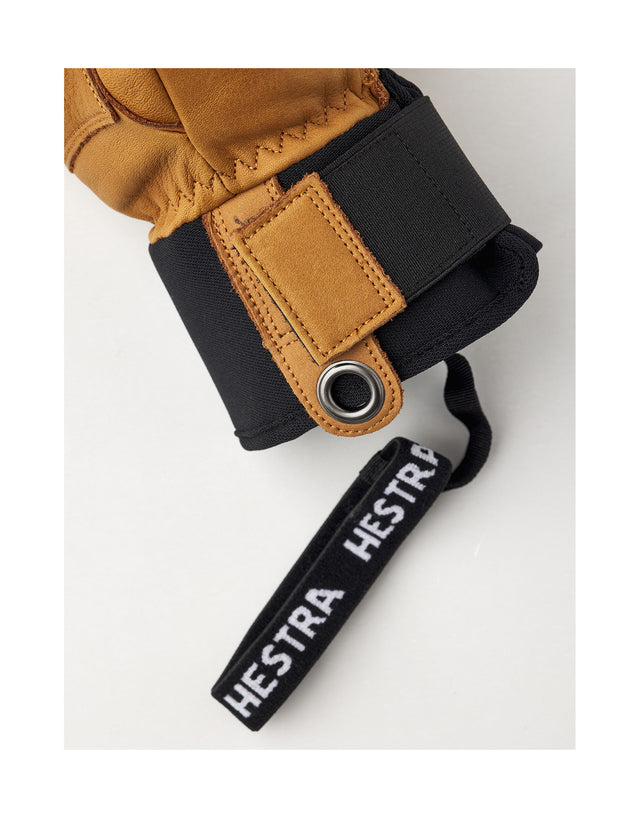Hestra Leather Fall Line 3 Finger Ski Gloves-aussieskier.com