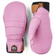 Hestra Womens Leather Fall Line Ski Mittens-6-Cerise-aussieskier.com