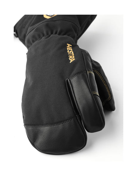 Hestra Army Leather Gore Tex 3 Finger Gloves-aussieskier.com