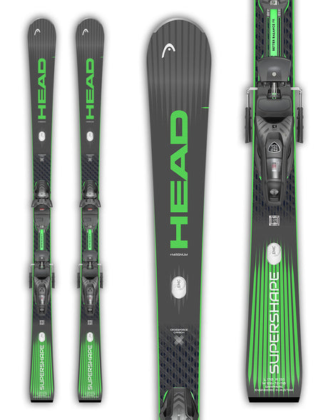 Head Supershape e Magnum Skis + Protector 13 GW Bindings 2027-aussieskier.com