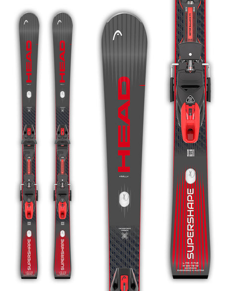 Head Supershape e Rally Skis + Protector 13 GW Bindings 2027-aussieskier.com