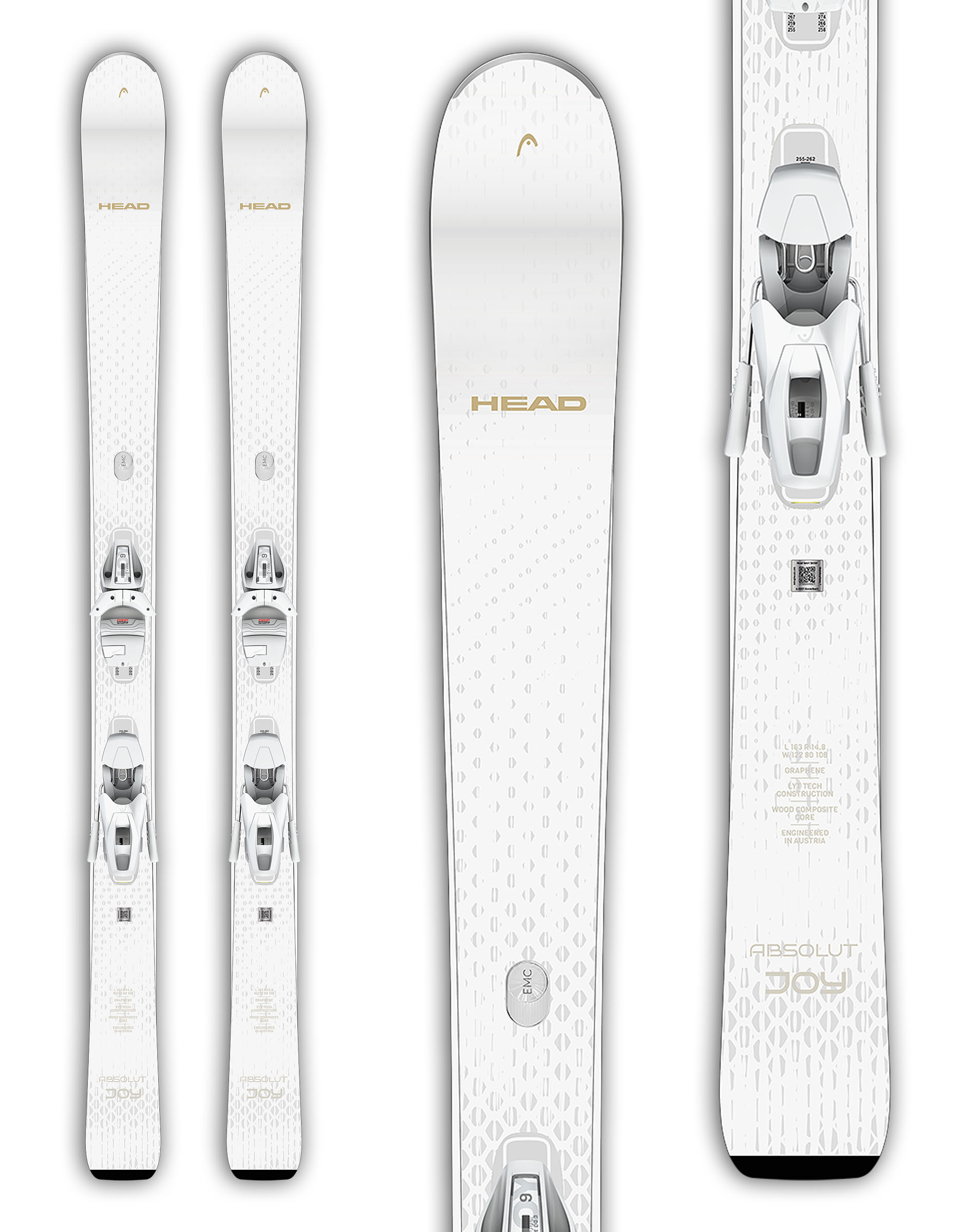 Head Absolut Joy Womens Skis + Joy 9 GW Bindings 2027
