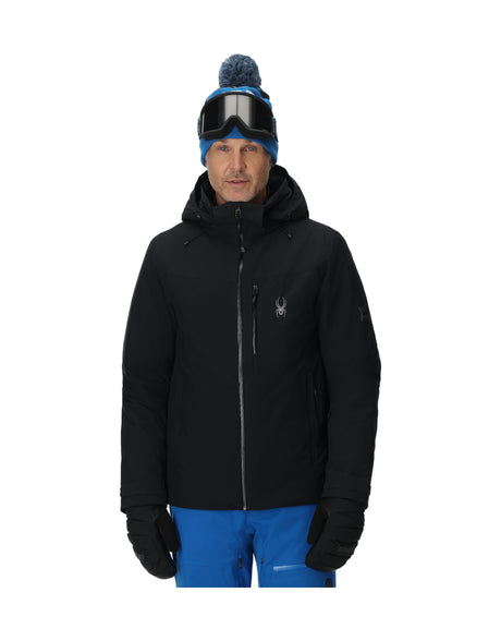 Spyder Copper Ski Jacket-Small-Black-aussieskier.com