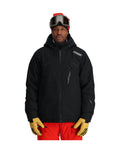 Spyder Leader Ski Jacket-Small-Black-aussieskier.com