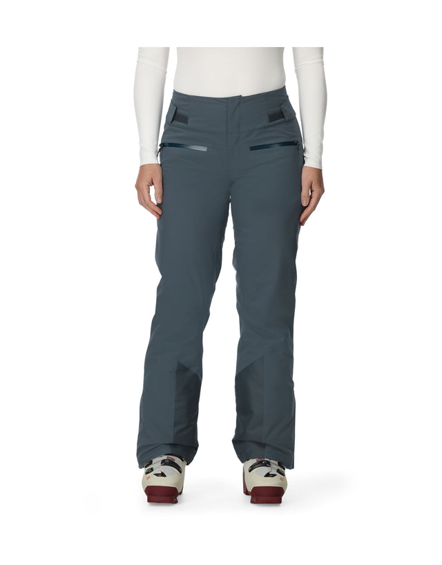 Spyder Winner Womens Ski Pants-Small / 6-Slate Blue-aussieskier.com