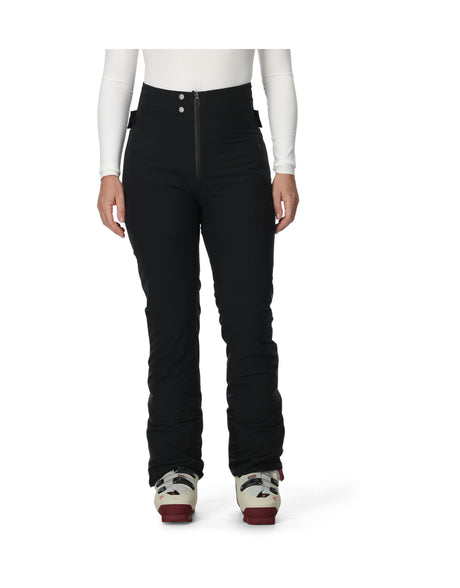 Spyder Winner Womens Ski Pants-Small / 6-Black-aussieskier.com