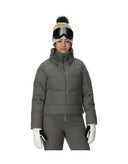 Spyder Falline Womens Down Ski Jacket-Small / 6-Storm Melange-aussieskier.com