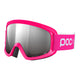 POC POCito Opsin Clarity Kids Ski Goggles-Fluorescent Pink / Clarity Silver Lens-aussieskier.com