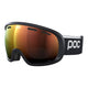 POC Fovea Clarity Ski Goggles-Uranium Black / Clarity Orange Lens-aussieskier.com