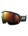 POC Fovea Clarity Ski Goggles-Uranium Black / Clarity Orange Lens-aussieskier.com