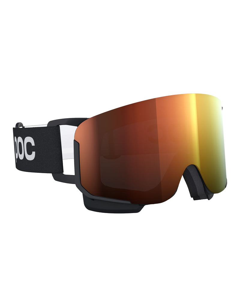 POC Nexal Ski Goggles-Uranium Black / Clarity Orange Lens + Clarity Coral Spare Lens-aussieskier.com