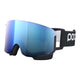 POC Nexal Ski Goggles-Uranium Black / Clarity Blue Lens + Clarity Coral Spare Lens-aussieskier.com