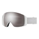 Smith 4D Mag Ski Goggles-White Vapour / Chromapop Sun Platinum Mirror Lens + Chromapop Storm Blue Sensor Mirror Spare Lens-aussieskier.com