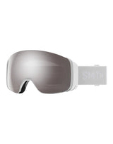 Smith 4D Mag Ski Goggles-White Vapour / Chromapop Sun Platinum Mirror Lens + Chromapop Storm Blue Sensor Mirror Spare Lens-aussieskier.com