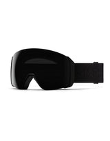 Smith 4D Mag XL Ski Goggles-Blackout / Chromapop Sun Black Lens + Chromapop Storm Blue Sensor Mirror Spare Lens-aussieskier.com