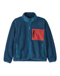 Patagonia Kids Synchilla Fleece Jacket-Small-Tidepool Blue-aussieskier.com