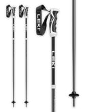 Leki Neolite Ski Poles-110-Black / White-aussieskier.com