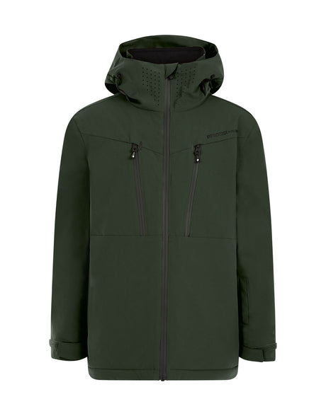 Protest Wixan Kids Ski Jacket-140 (10)-Kale Green-aussieskier.com