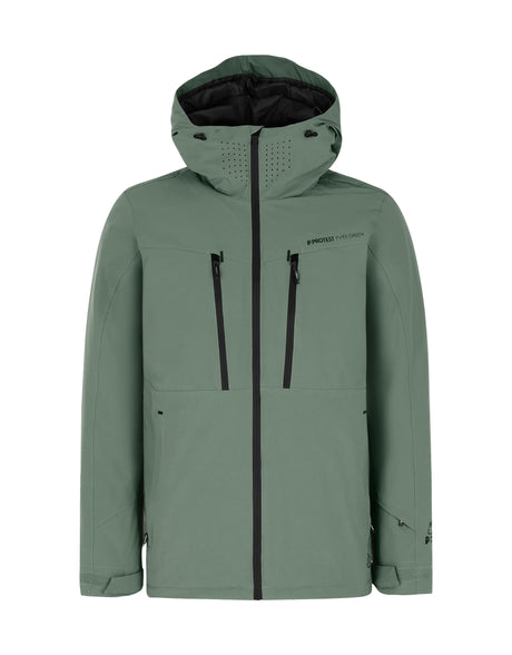 Protest Timothy Ski Jacket-Small-Aspen Green-aussieskier.com