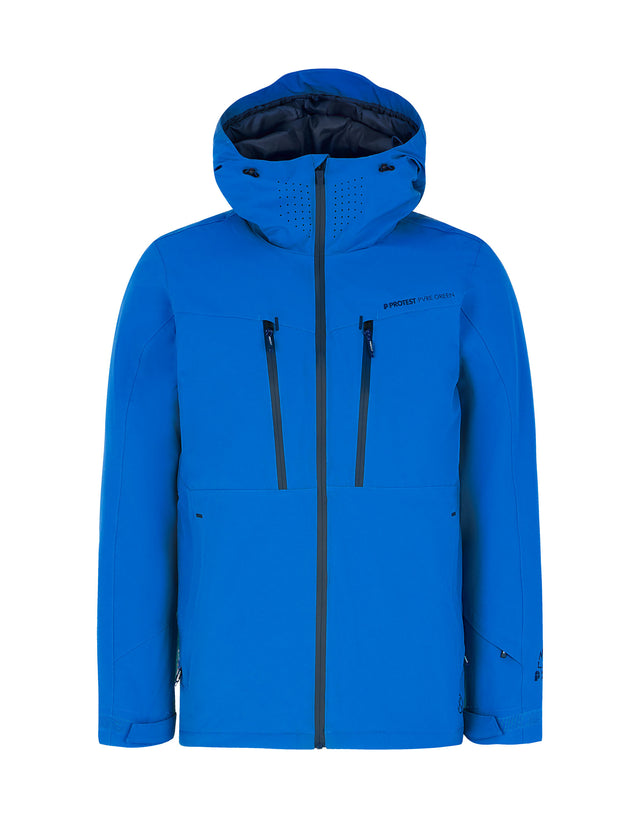 Protest Timothy Ski Jacket-Small-Vibrant Blue-aussieskier.com