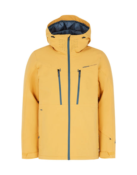 Protest Timothy Ski Jacket-Small-Cab Yellow-aussieskier.com