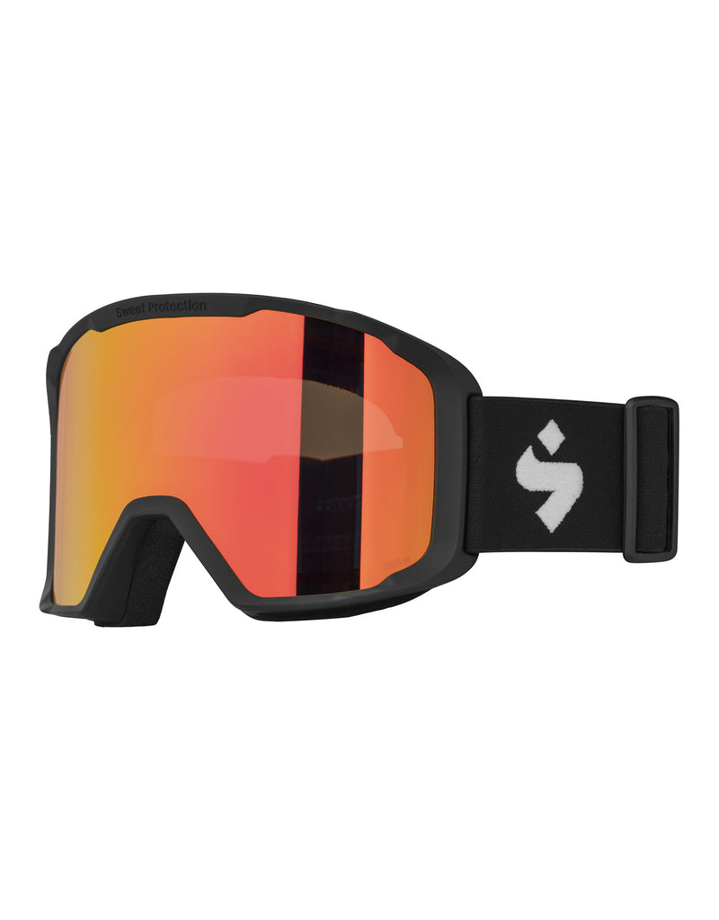 Sweet Protection Durden RIG Reflect Ski Goggles-Matte Black / RIG Topaz Lens-aussieskier.com