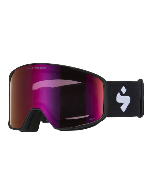 Sweet Protection Boondock RIG Reflect Ski Goggles-Matte Black / RIG Bixbite Lens-aussieskier.com