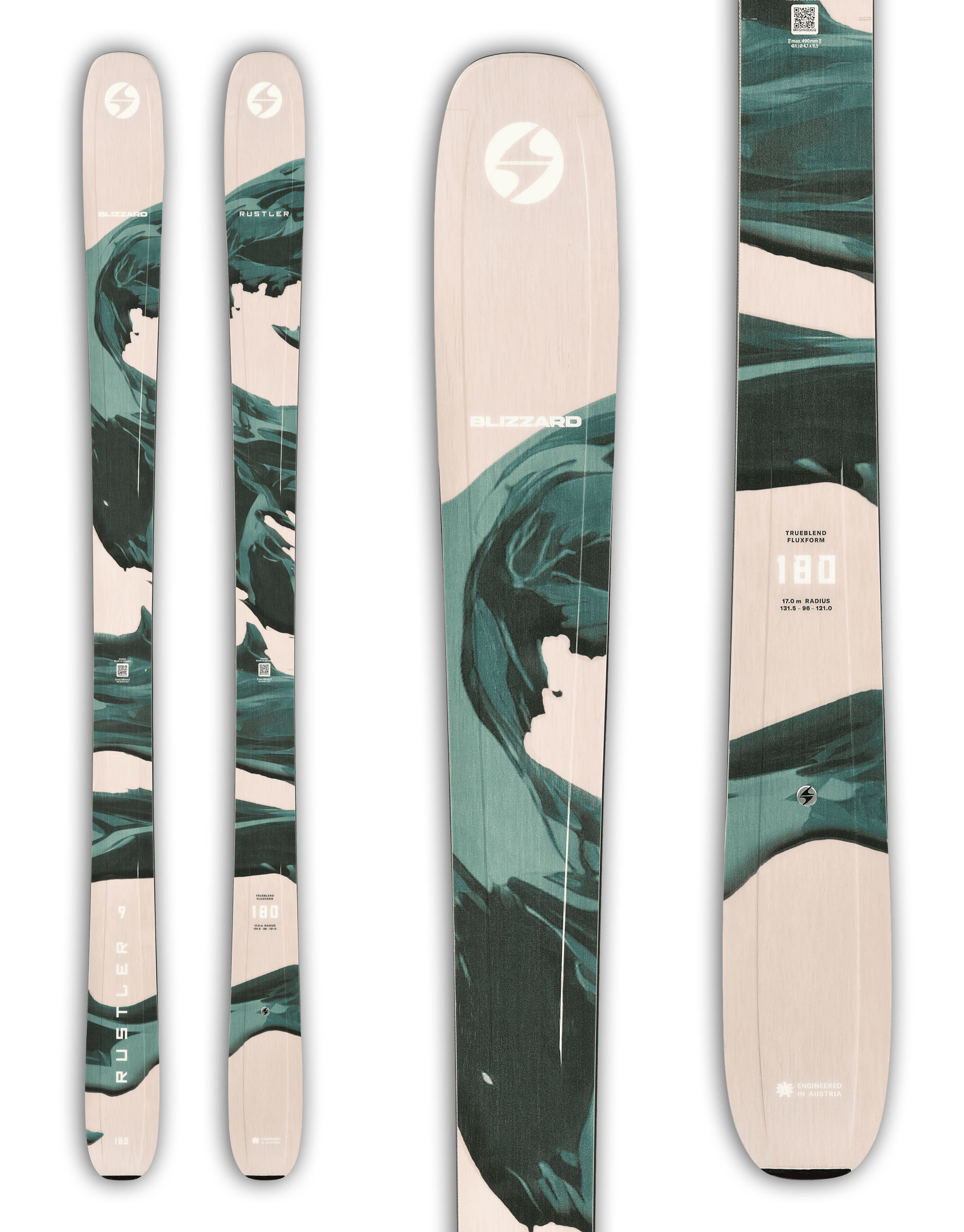 BLIZZARD Rustler9 172cm スキー 板 Blizzard Rustler 9 Ski (Men's) - 2026 WINTER - Peter Glenn Ski and