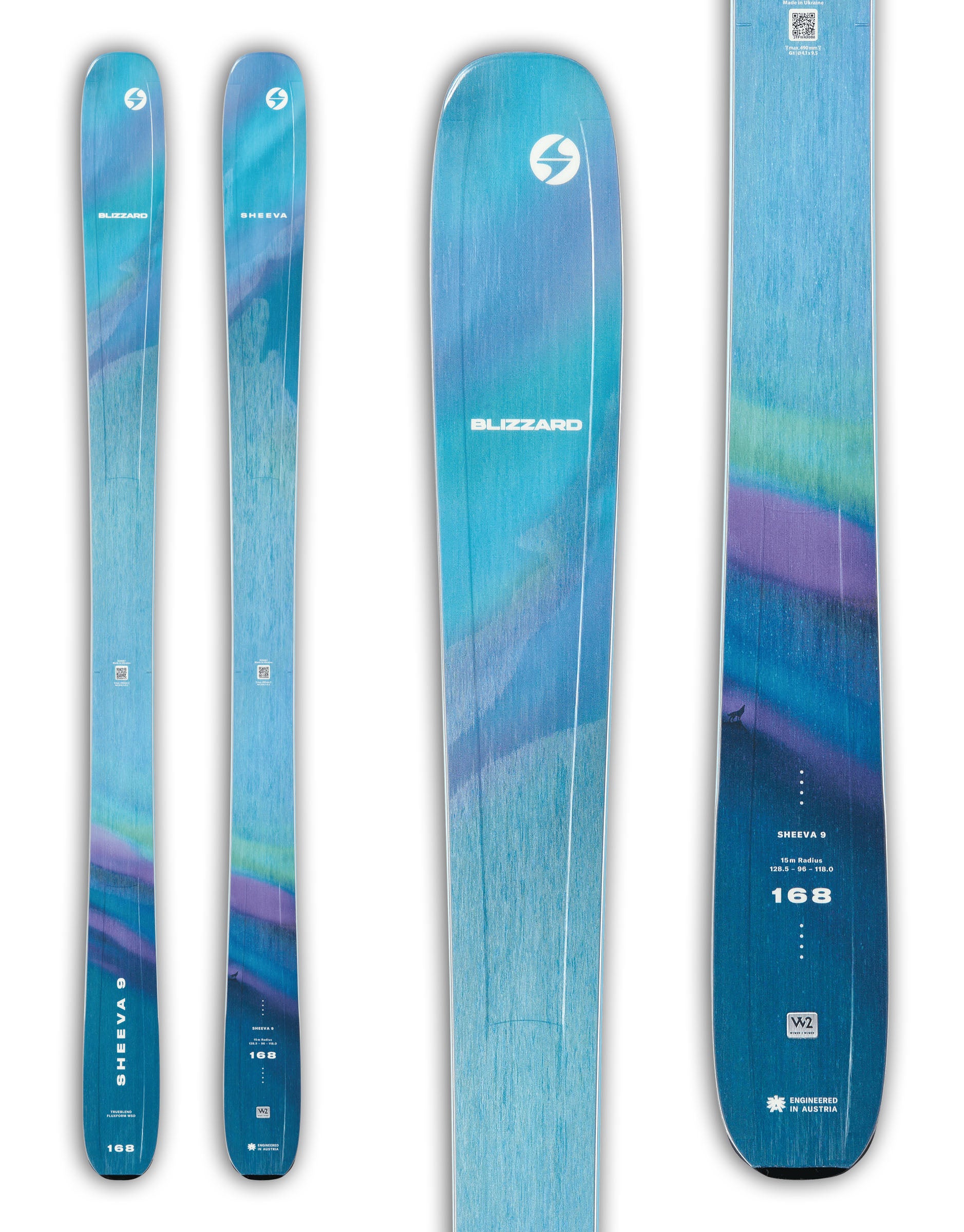 Blizzard Sheeva 9 Womens Skis 2027 - Ultimate Control