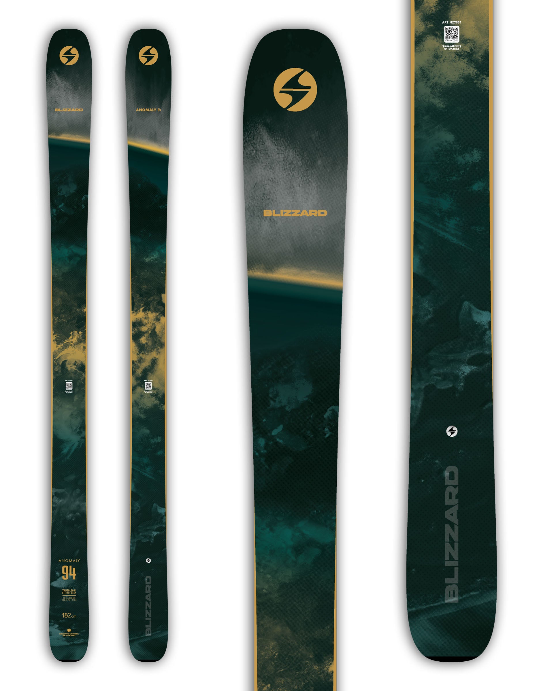 Blizzard Anomaly 94 Skis 2027 - Ultimate Ski Performance