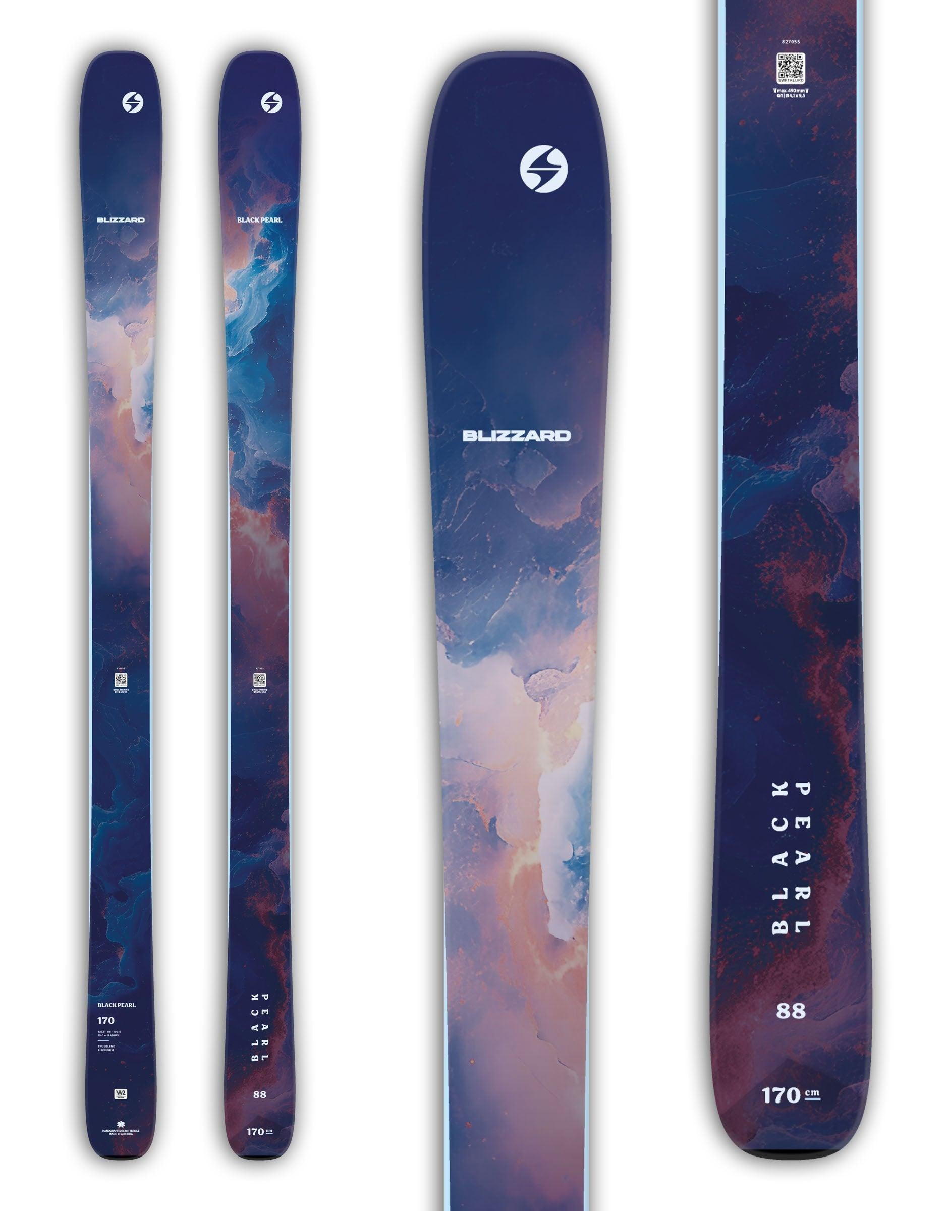 Blizzard Black Pearl 88 Womens Skis 2027 - Ultimate Precision