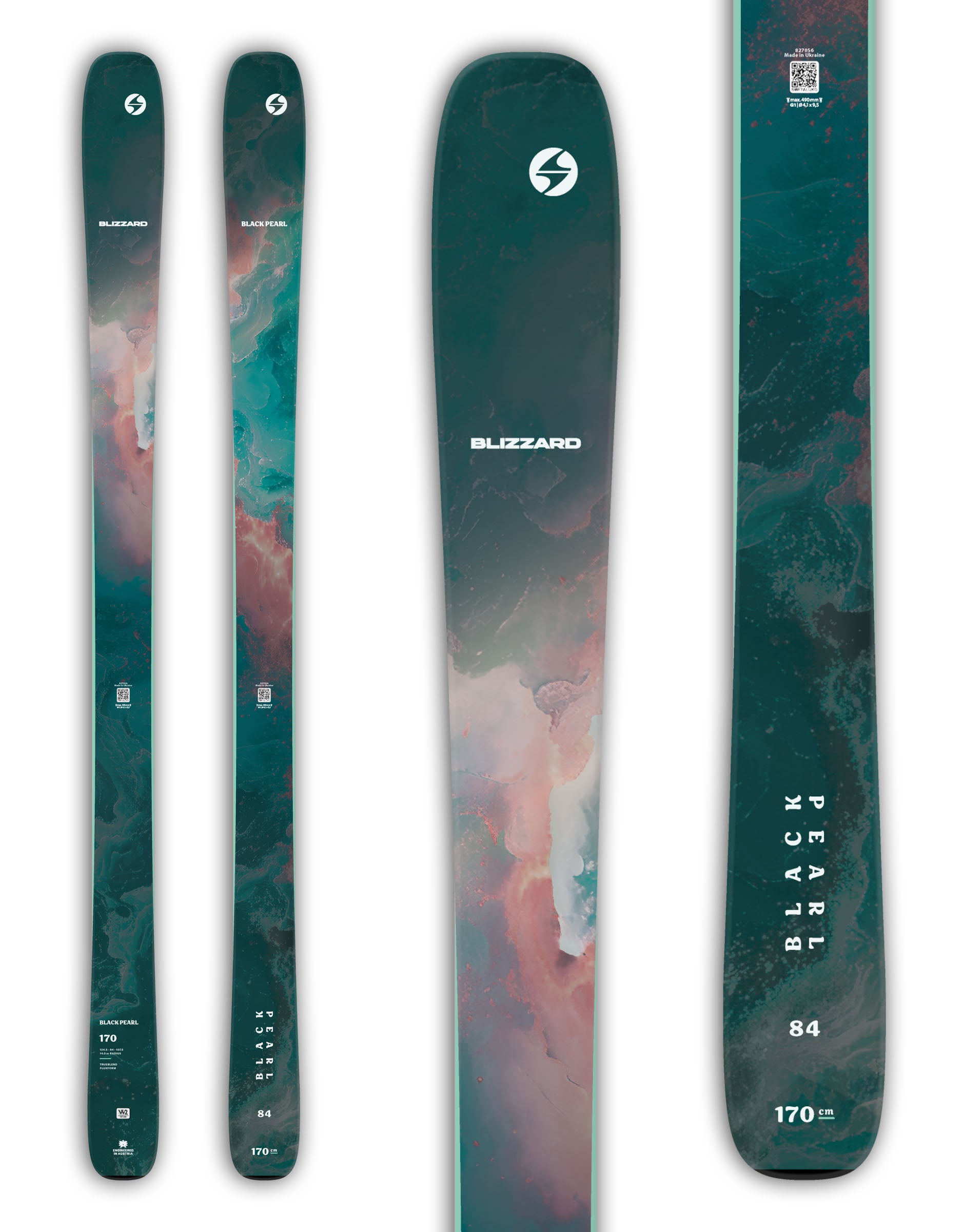 Blizzard Black Pearl 84 Womens Skis 2027 - Supreme Control
