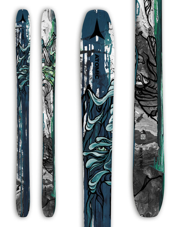 Atomic Bent 100 Skis 2024-aussieskier.com