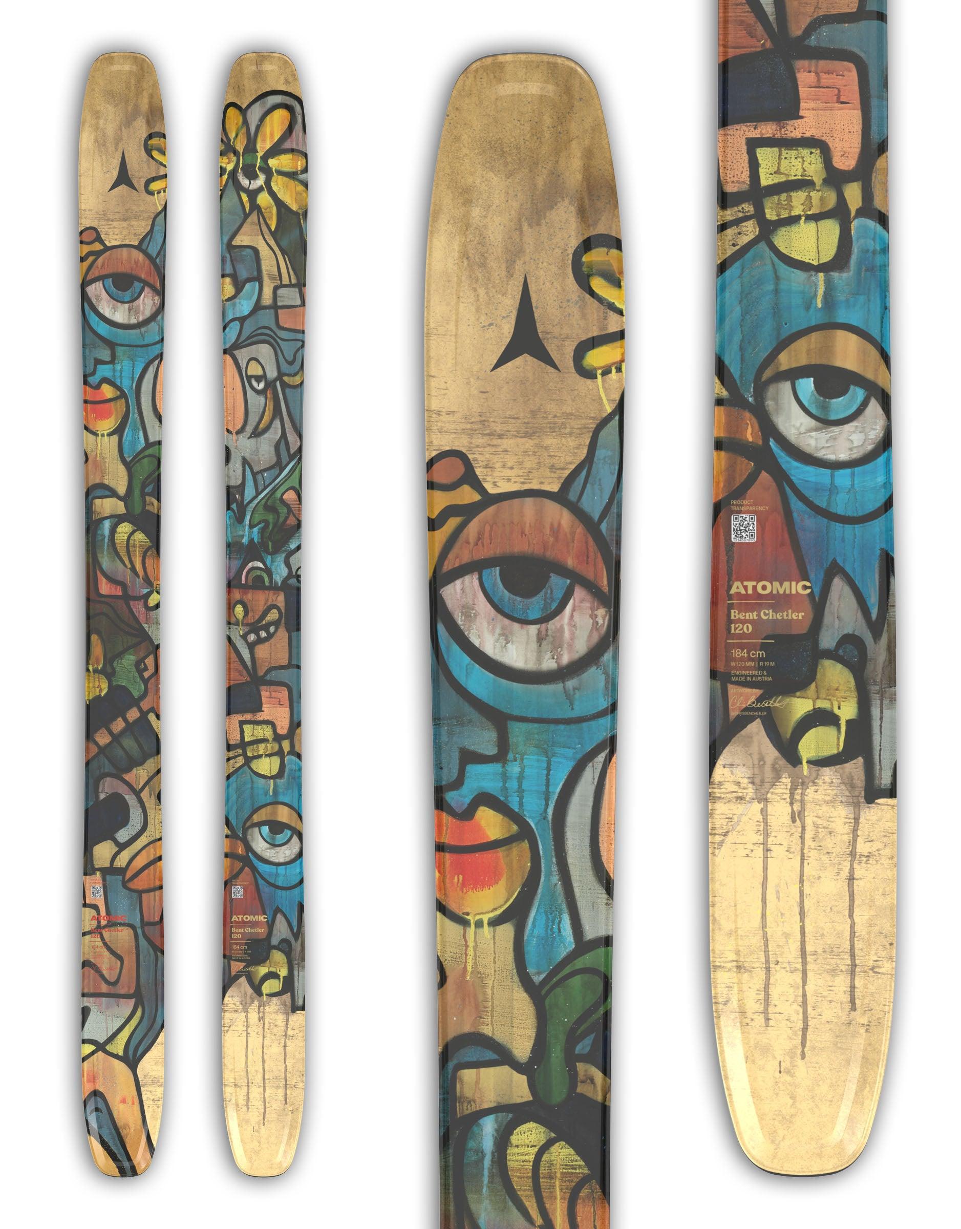 Atomic Bent Chetler 120 Skis 2026 - HRZN Tech | aussieskier.com