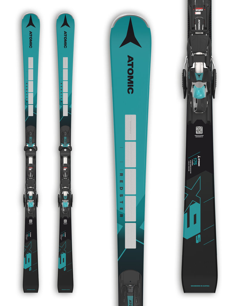 Atomic Redster X9s Skis + X12 GW Bindings 2025-aussieskier.com