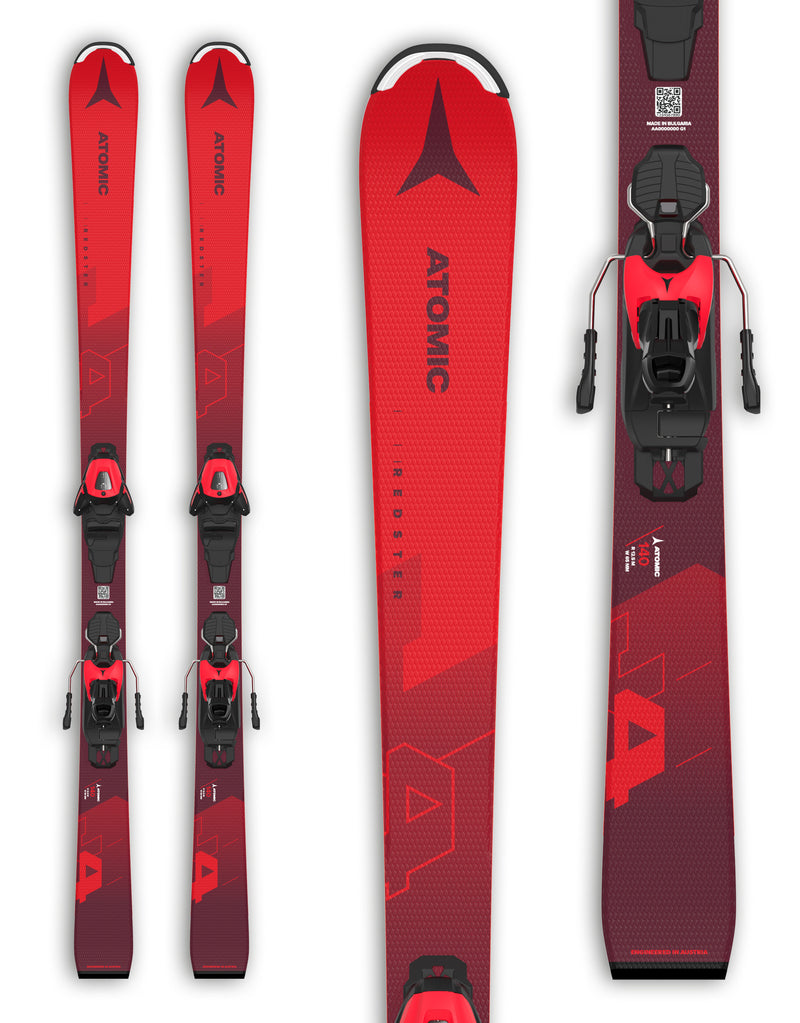 Atomic Redster J4 Kids Skis + L6 GW Bindings 2025-aussieskier.com