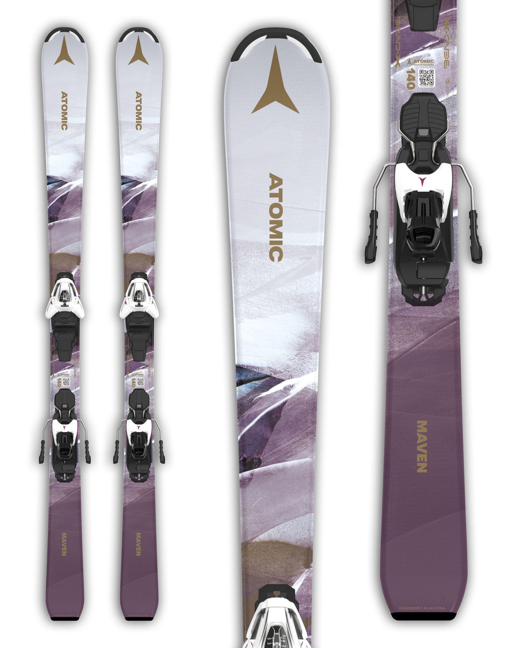 Atomic Maven Girl M Skis + L6 GW Bindings 2026-aussieskier.com