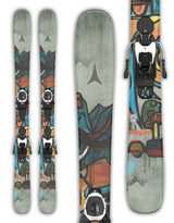 Atomic Bent Junior 140-150 Skis + L6 Bindings 2026-aussieskier.com