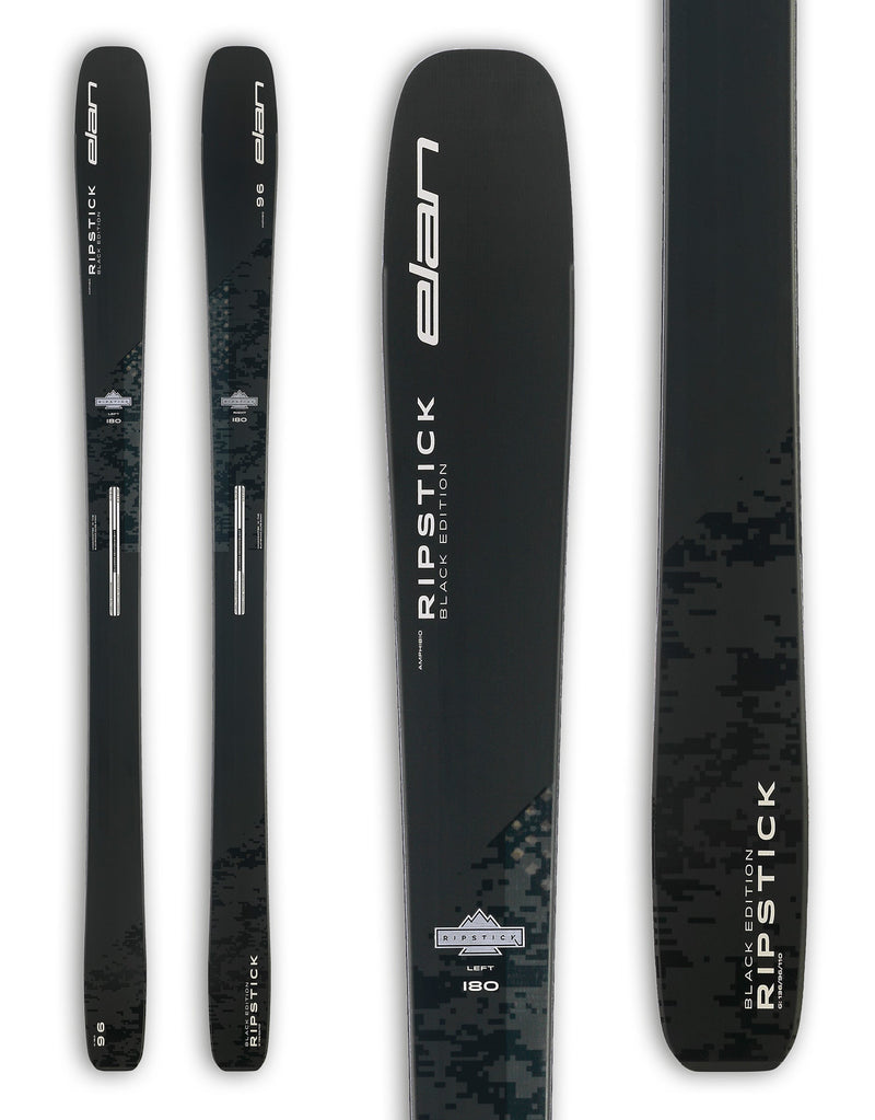 Elan Ripstick 96 Black Edition Skis 2024-aussieskier.com