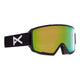 Anon M3 MFI Ski Goggles-Black / Perceive Green Lens + Perceive Pink Spare Lens-aussieskier.com