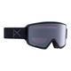 Anon M3 MFI Ski Goggles-Smoke / Perceive Onyx Lens + Perceive Violet Spare Lens-aussieskier.com