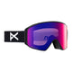 Anon M4S Cylindrical MFI Ski Goggles-Black / Perceive Red Lens + Perceive Burst Spare Lens-aussieskier.com