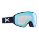 Anon M4S Toric MFI Low Bridge Ski Goggles-Black / Perceive Blue Lens + Perceive Pink Spare Lens-aussieskier.com